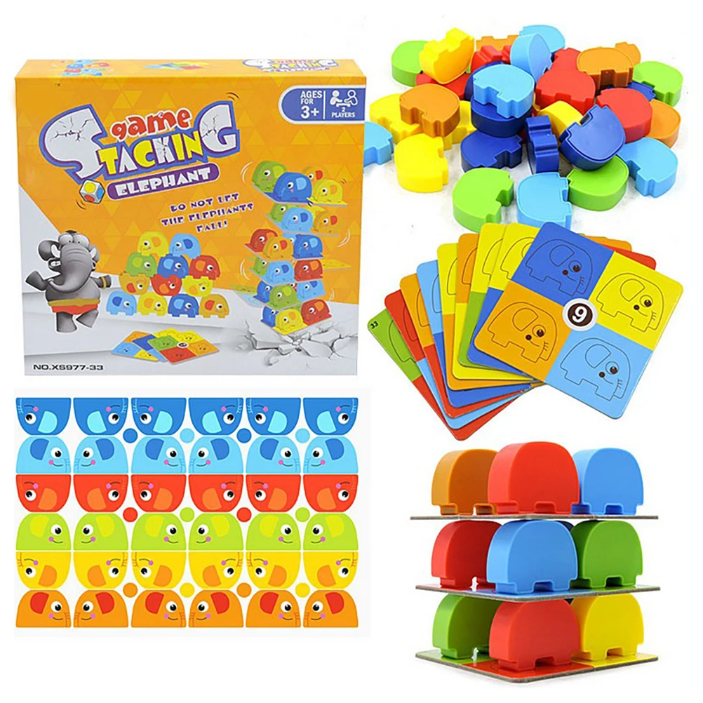 

Stacking Blocks Balancing Games Sorting Toy Balancing Toy Early Learning Educational Toy for Kids Children
