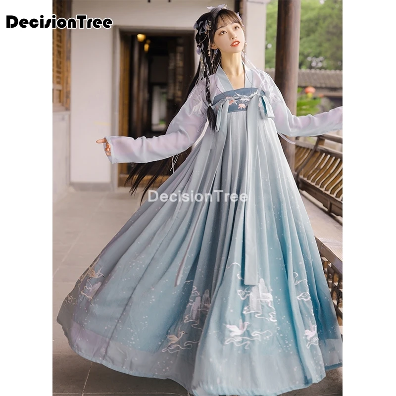 2021 в китайском стиле ханьфу оптовая продажа Элегантное зимнее пальто костюм феи