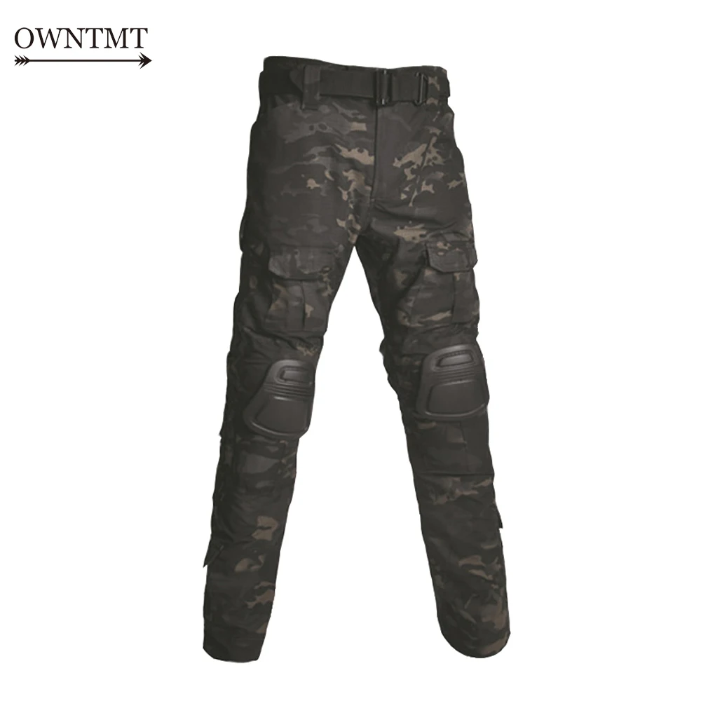 Многокамерный камуфляж военный тактический штаны армейские военные форменные