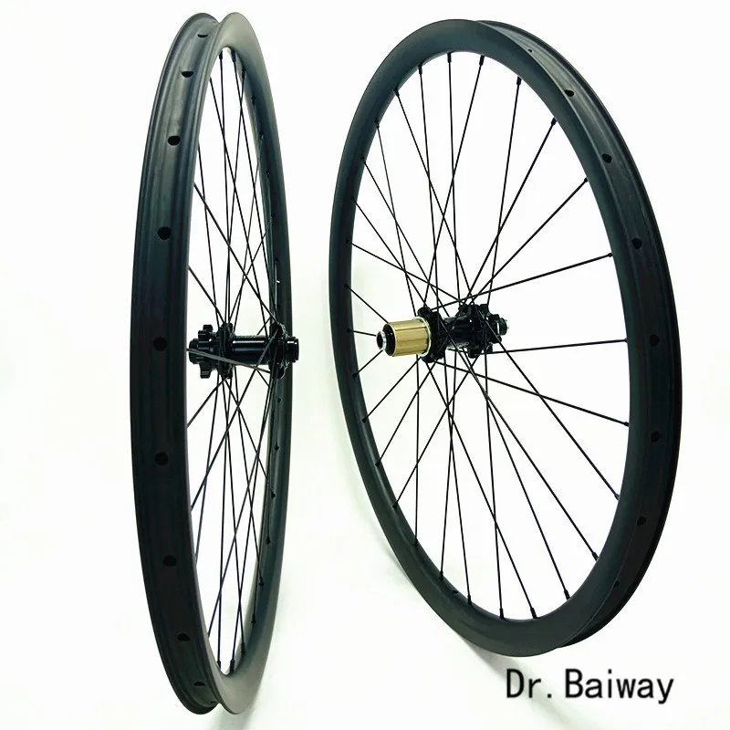29er mtb колеса AM Углеродные велосипедные 34*30 мм симметричные бескамерные FASTace DA206