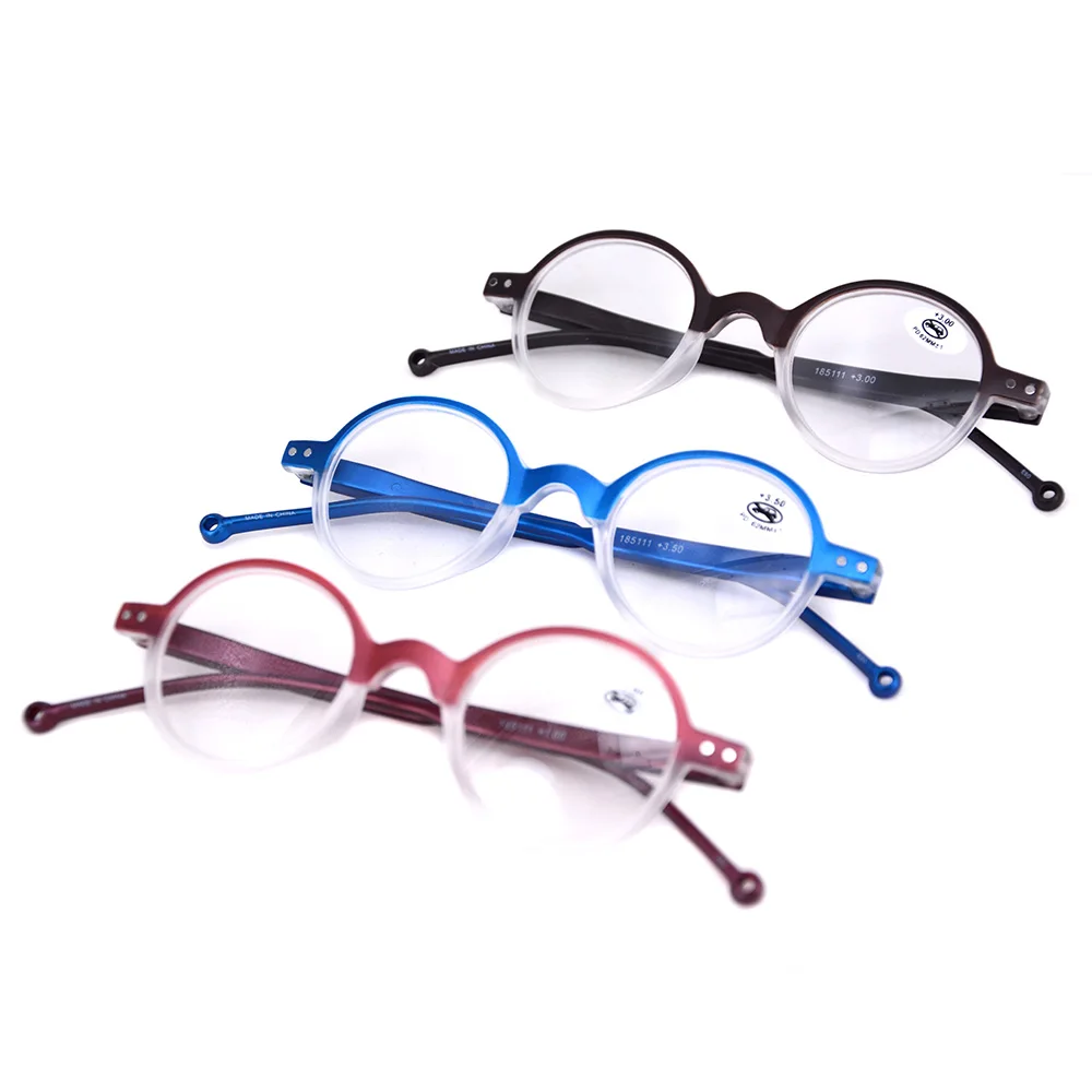 KBT супер ценится комплект из 3 пар очки для чтения круглый стержень Для мужчин