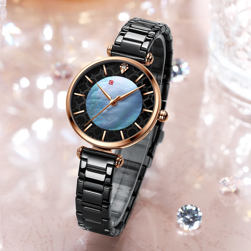 

CURREN Women Luxury Brand Watch Simple Quartz Lady Waterproof Wristwatch Female Fashion Casual Watches Clock reloj mujer 2020