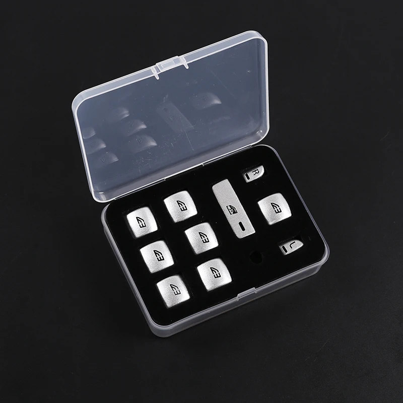 

Car Accessories Window Glass Lift Switch Button Decoration Sticker For Land Rover Discovery 4 & Range Rover Sport & Freelander 2