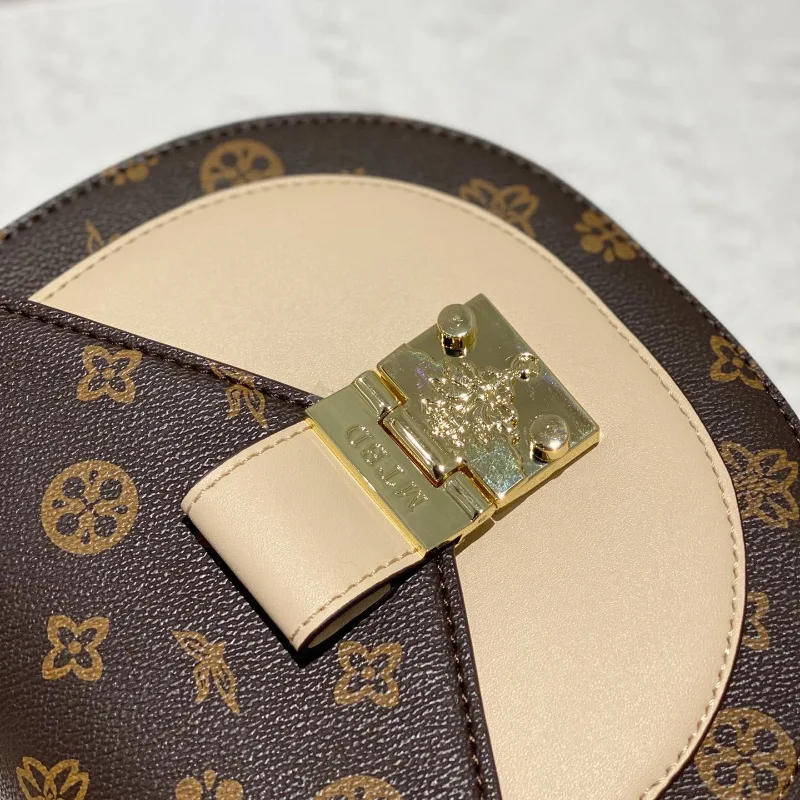 

Premium Texture Handbags 2021 New Fashion All-match Leather Saddle Bag Printed Shoulder Messenger Handbag Petit Sac Femme Cc Gg