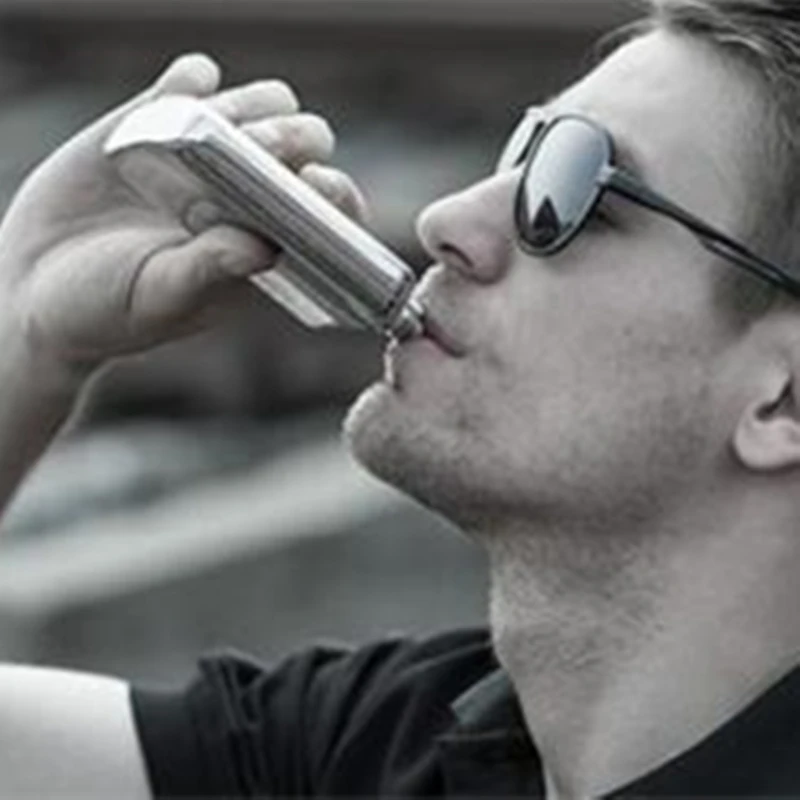 1 10 унций высококачественный горшок для вина и виски плоские фляжки бутылка