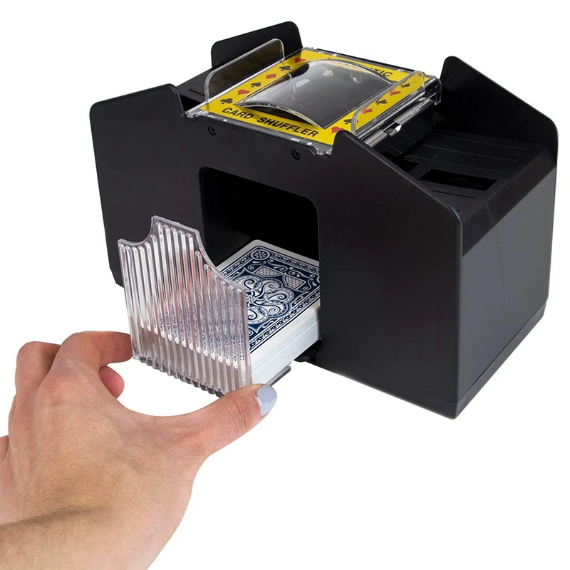 Настольная игра покер электрическая автоматическая карточная поддержка 4 колода