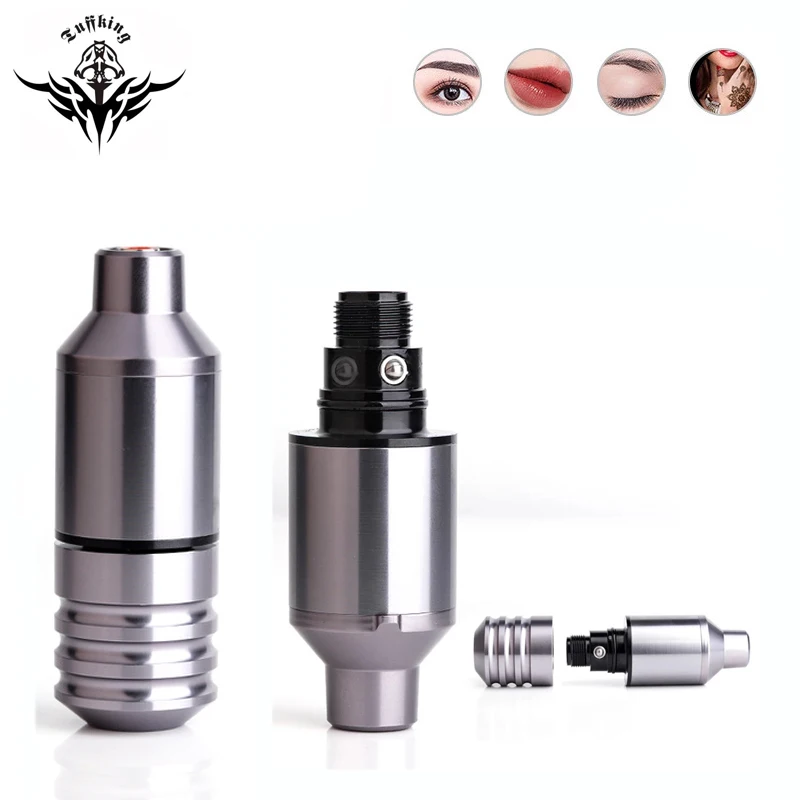 Профессиональная роторная тату-машинка в комплекте бесшумная швейцарская