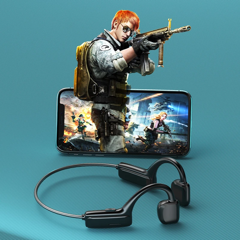

G1TWS headset for airpoddings wireless headset non ear hanging bone conduction for airpoddings sports wireless headset