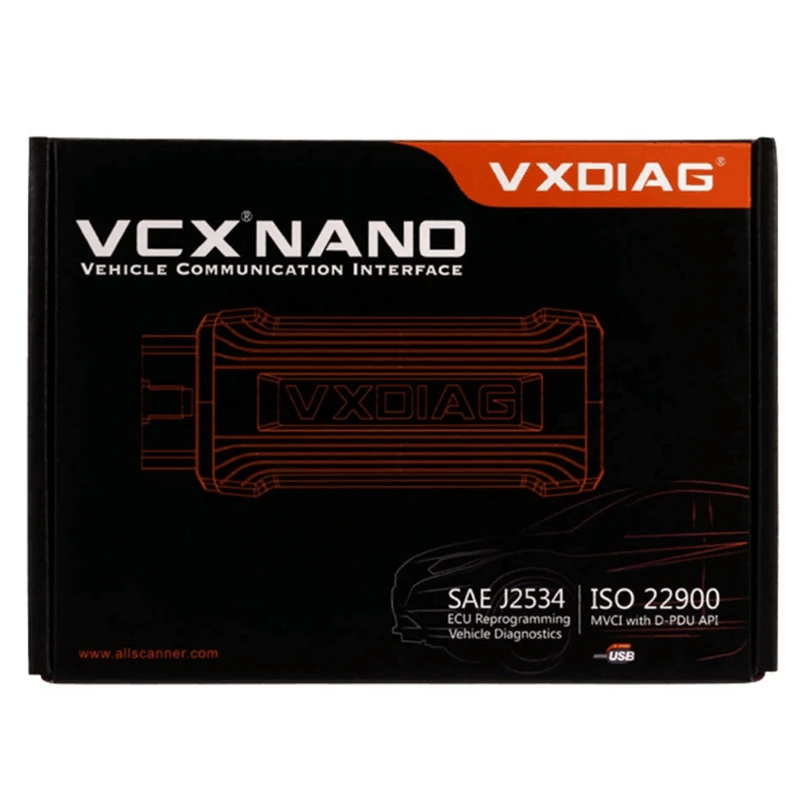 

VXDIAG NANO Diagnostic Tool for Toyota TIS Techstream OBD2 Code Scanner Programming Tool Compatible with SAE J2534