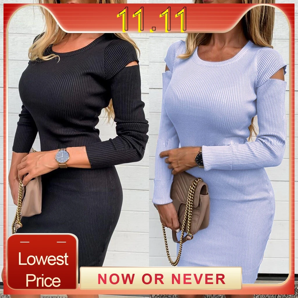 Женская одежда размера плюс 2019 облегающая мини туника с длинным рукавом