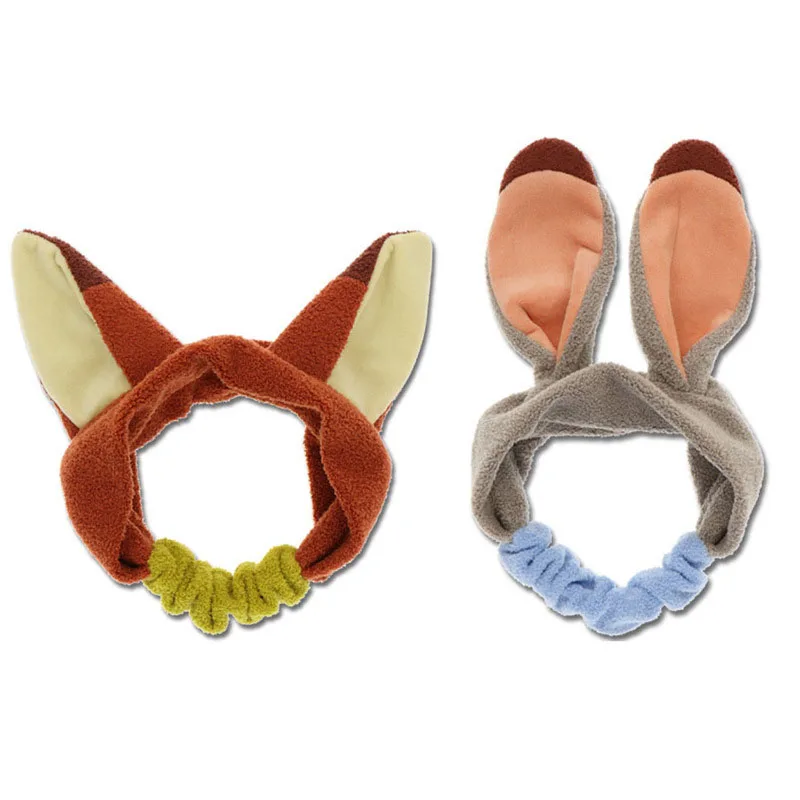 Disney аниме зверополис Джуди И Ник кавайная застежка для волос Мультяшные парные