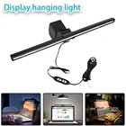 40 см регулируемый уровень яркости холодный и теплый двухцветный светодиодный компьютер умная офисная настольная лампа для чтения экран светильник