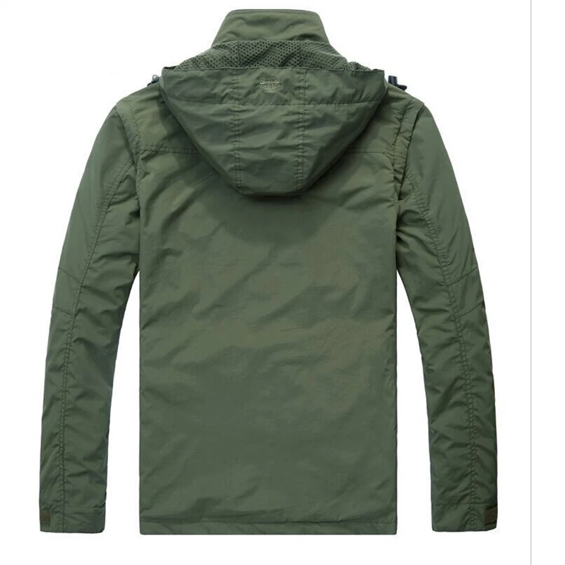 Новая мужская уличная модная повседневная куртка Вельветовая ветровка