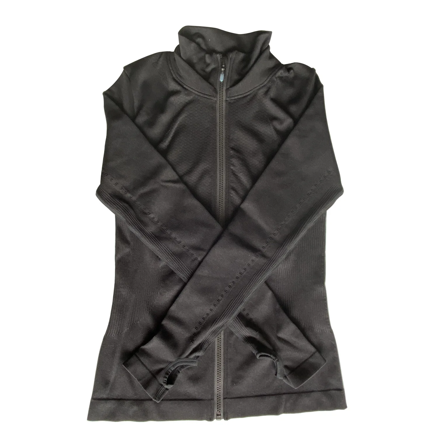 

Winter Seamless Yoga Top Women Sports Zipper Long Sleeve Coat Winter Outdoor Sports Top Running Sports Top Women Clothing 2020