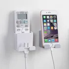 Настенный ящик для хранения пульта дистанционного Управление органайзер для хранения чехол для кондиционера воздуха ТВ мобильный телефон Разъем Держатель Стойки