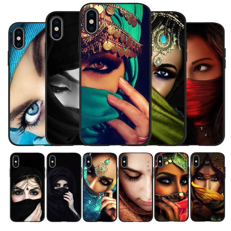 Роскошный мягкий чехол из ТПУ для iPhone 11 Pro Max X XS MAX 5 6 7 8 Plus с изображением женщины