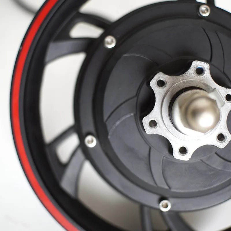 Мотор-ступица для электрического велосипеда 12 дюймов 36 В/48 В/60 в 72 800 Вт-1500 Вт 135 мм