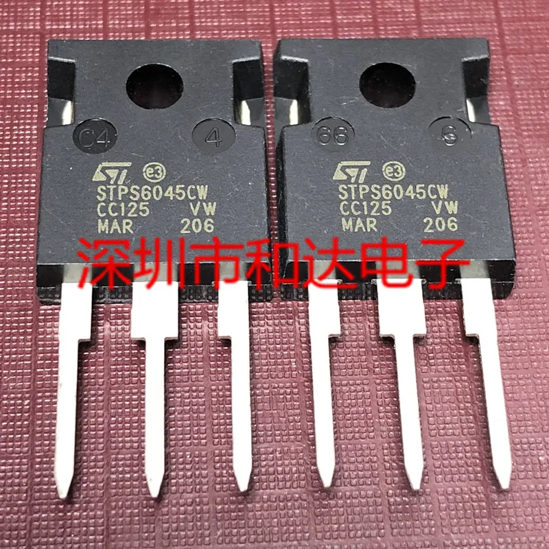 

STPS6045CW TO-247 45 в 60 А