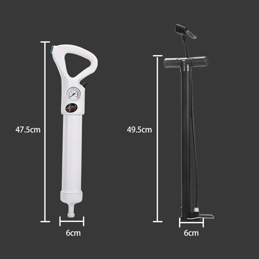 

Toilet Plungers High Pressure Air Drain Blaster Gun Clog Tool Pump Clean Kitchen Sink Washbasin Floor Drain Bathroom Accessories
