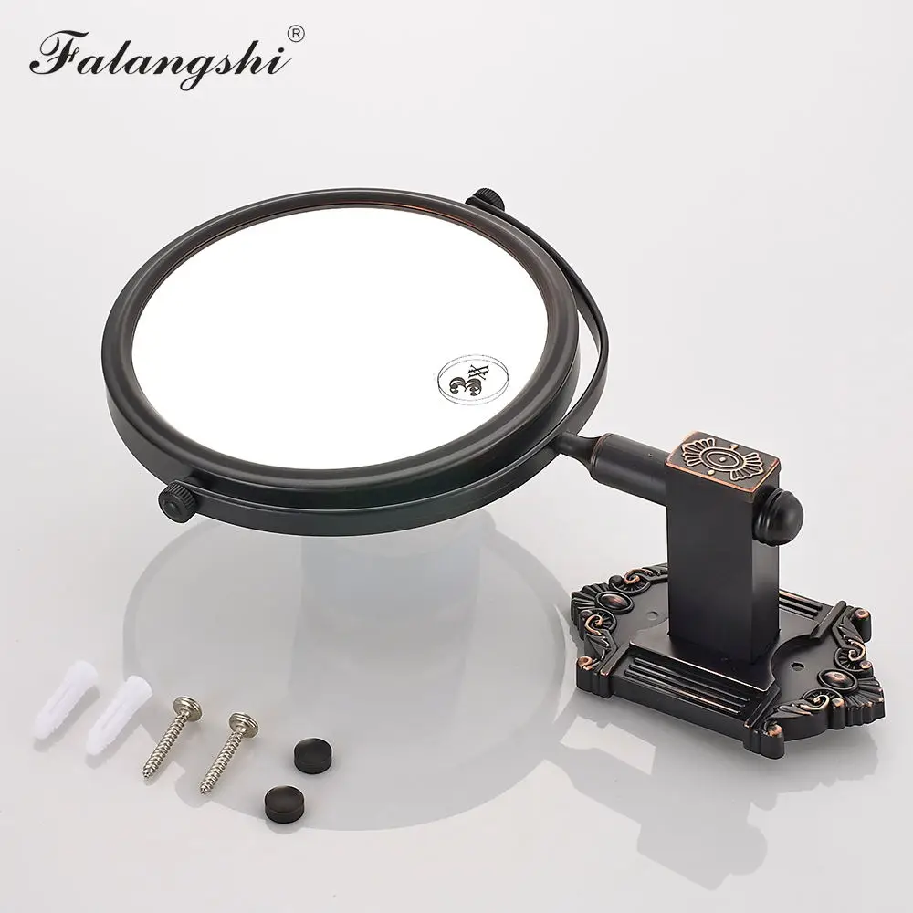 Настенное зеркало для ванной комнаты античное бронзовое макияжа в евро стиле