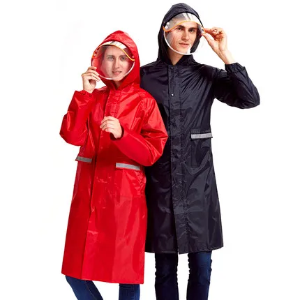 

Модный дождевик для взрослых, куртка, походы, кемпинг, походы, водонепроницаемые велосипедные дождевики с разрезом, уличная одежда, дождеви...