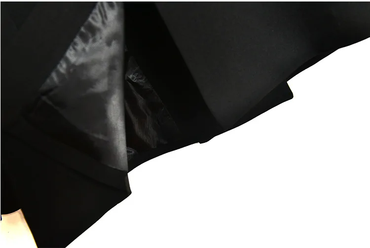 

PYJTRL New Elegant Women Black White Stitching Double-breasted Suit Jacket Socialite Temperament Slim Fit Blazer Women's Clothes