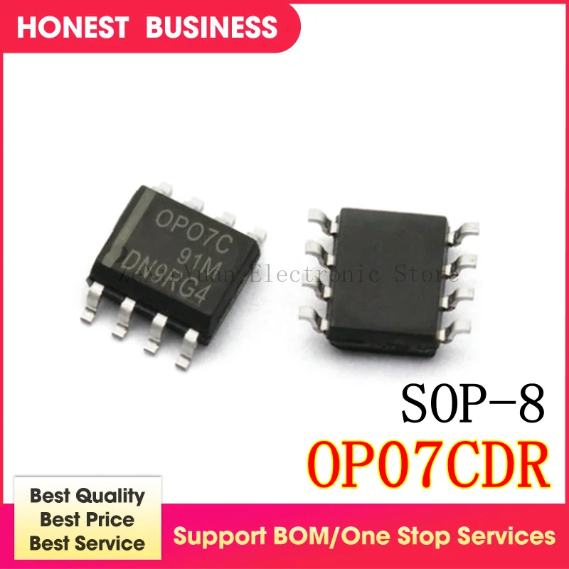 

100PCS/lot OP07CDR OP07C OP07 SOP-8 Best quality In Stock