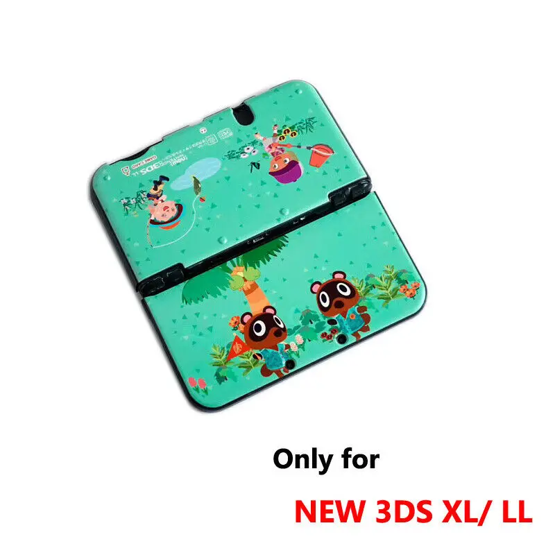 Матовый жесткий защитный чехол для Nintendo NEW 3DS XL LL с перекрещивающимися животными