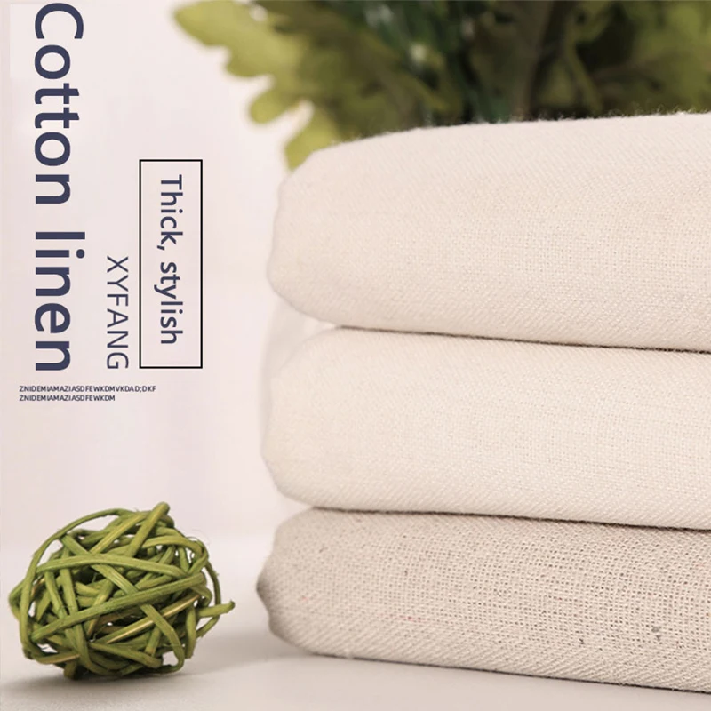 Ткань из хлопка и льна 100*150 см грубое белье высокоточная ткань эмбриона мешковина