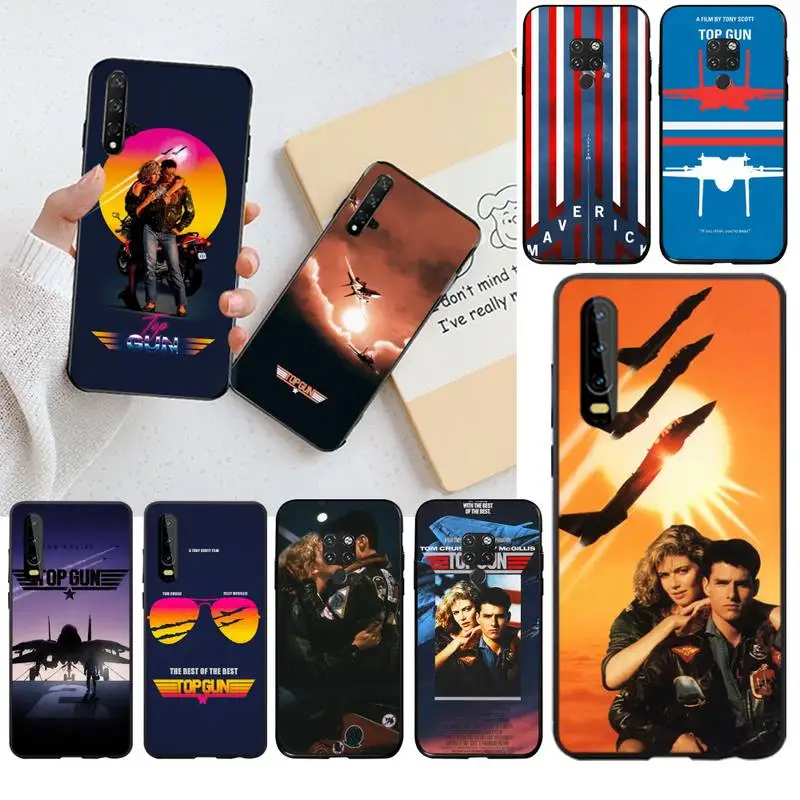 Чехол для телефона HPCHCJHM Top gun 1987 tom с постером фильма круиз Huawei P40 P30 P20 lite Pro Mate 20 P Smart