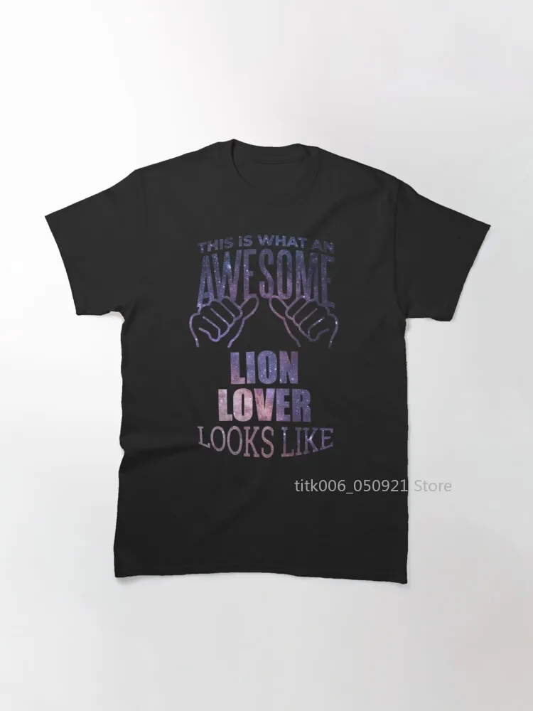 

Lion Lover Design Funny Gift Design Classic T-Shirt