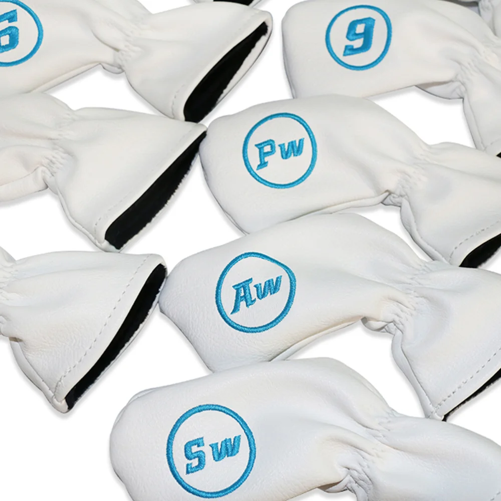 

Pcs Practical Club Head Cover PU Leather Headcovers Club Head Protector Cover for Indoor Outdoor Playing Supplies (Black)