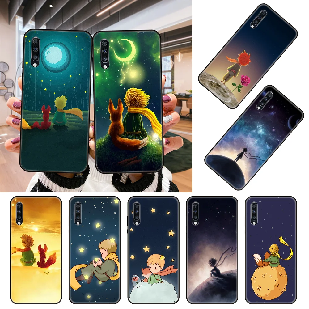 Чехол для телефона Samsung Galaxy A50 A51 A71 A70 A10 A20 A30 A40 S E черный чехол художественный из