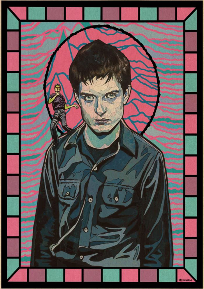 Постер из крафт-бумаги в стиле ретро с отделением Joy Division A3 A4 для гостиной