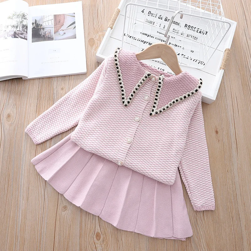 

Autumn and winter Sweater Dress Girls Princess Baby Girl Clothes Sweet Tutu Party Dresses Christmas Little Girl Clothes sweater