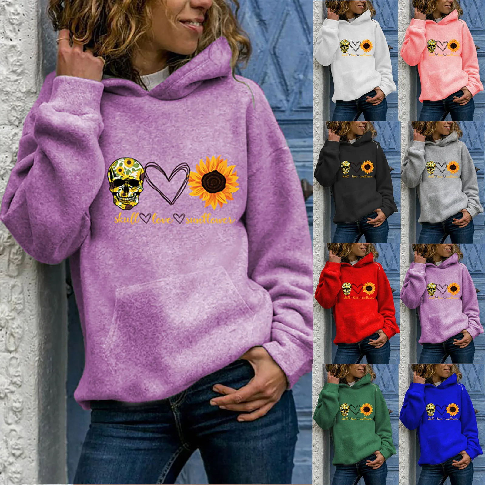 Женские футболки оверсайз зимний женский пуловер с длинным рукавом свитшот