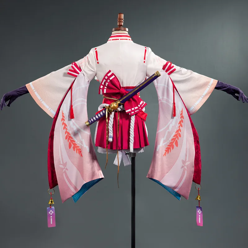 Женский костюм для косплея из аниме Yoto Hime Onmyoji |