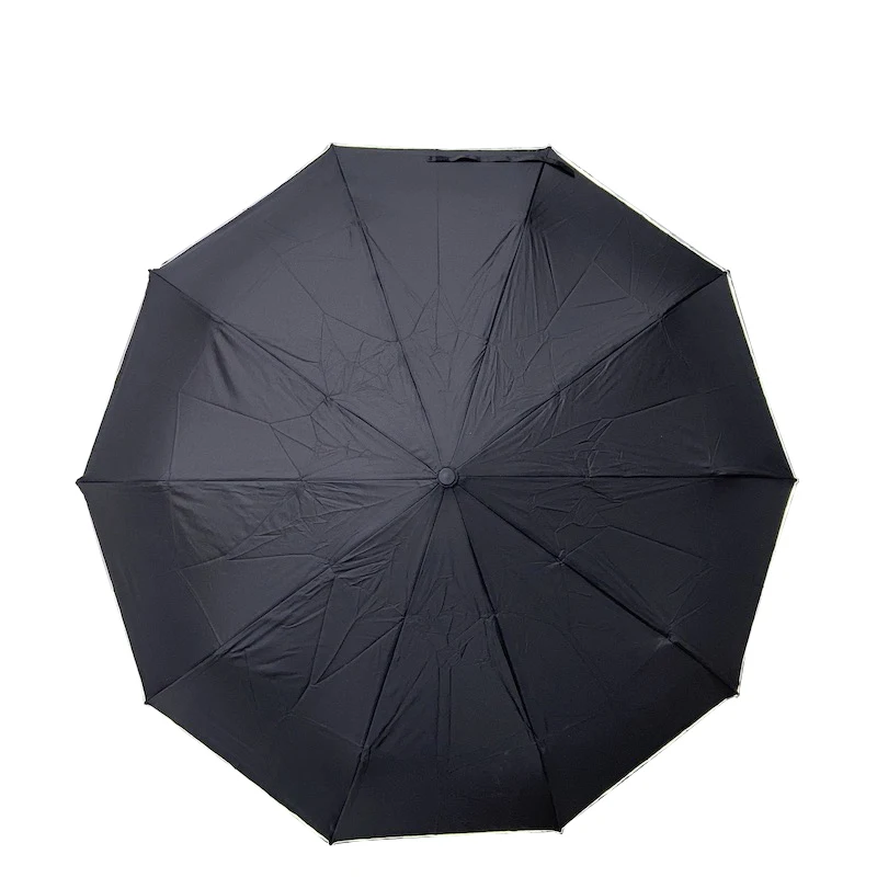 

Fabric Automatic Outdoor Umbrella Travel Reflective Kids Umbrella Rain Women Creative Paraguas Grandes Ladies Umbrellas EA60YS