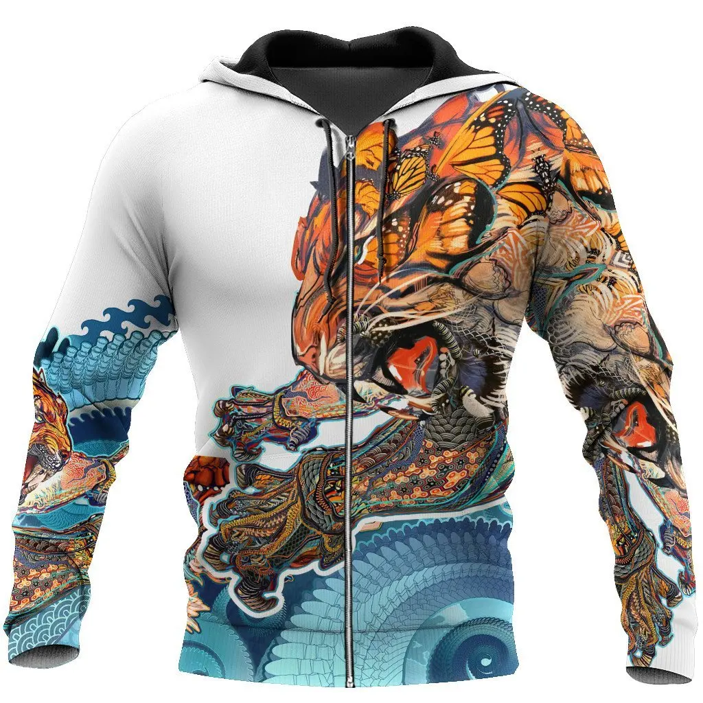 

Oni Mask White Tattoo Samurai 3D Print 110-6XL Hoodie Man Women Harajuku Outwear Zipper Pullover Sweatshirt Casual Unisex33