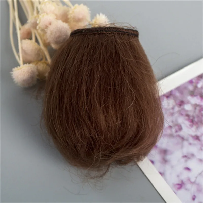 5*100 см Чистый мохеровый парик для самостоятельной сборки детские куклы волосы с