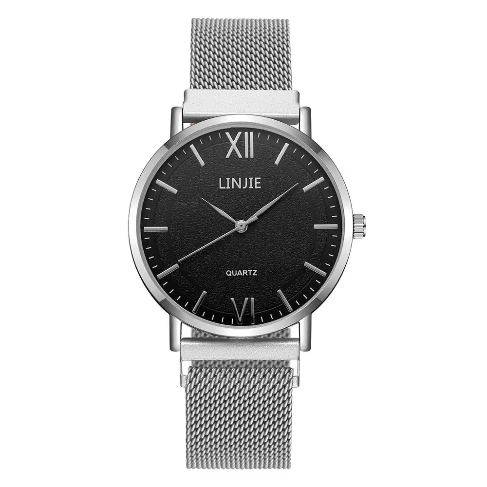 

Magnet Buckle Watches Lovers Fashion Unique Design Women Men Casual Watch Couple Valentine Day Quartz Dress Gift Clocks Parejas