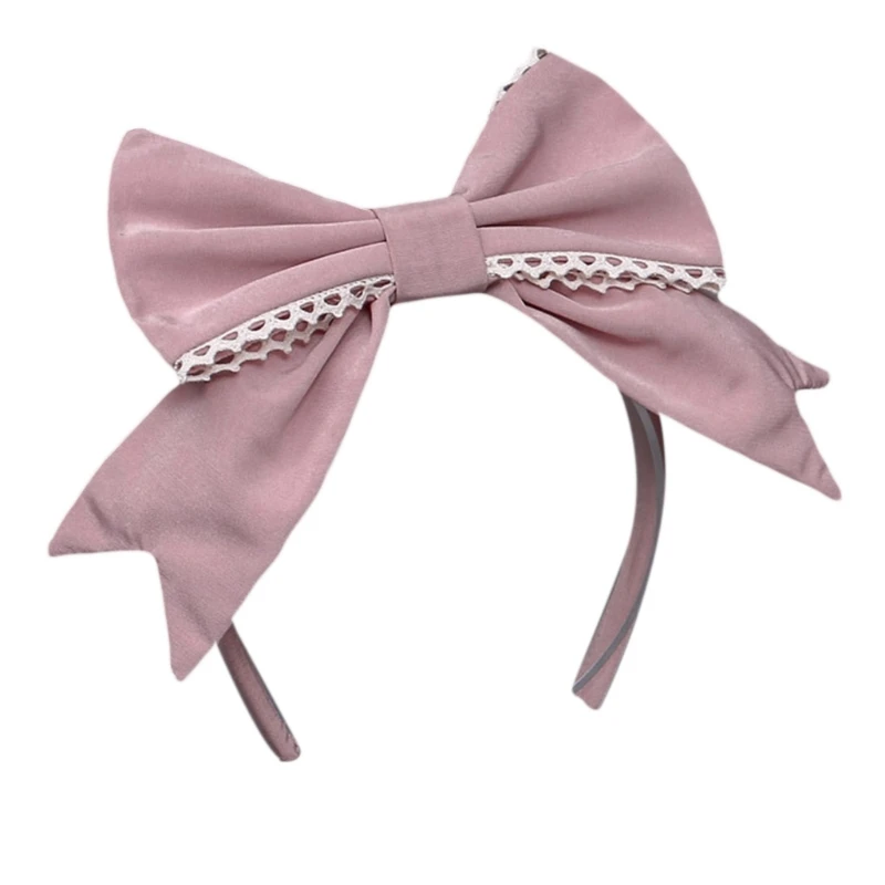 

Japanese Sweet Big Bow Knot Headband Maid Lolita Retro Party Cosplay Hair Hoop