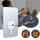 2 шт., сверхпрочный безгвоздовый пробойник, крепкий клей, не оставляет следов, для ванной, кухни, настенных крючков