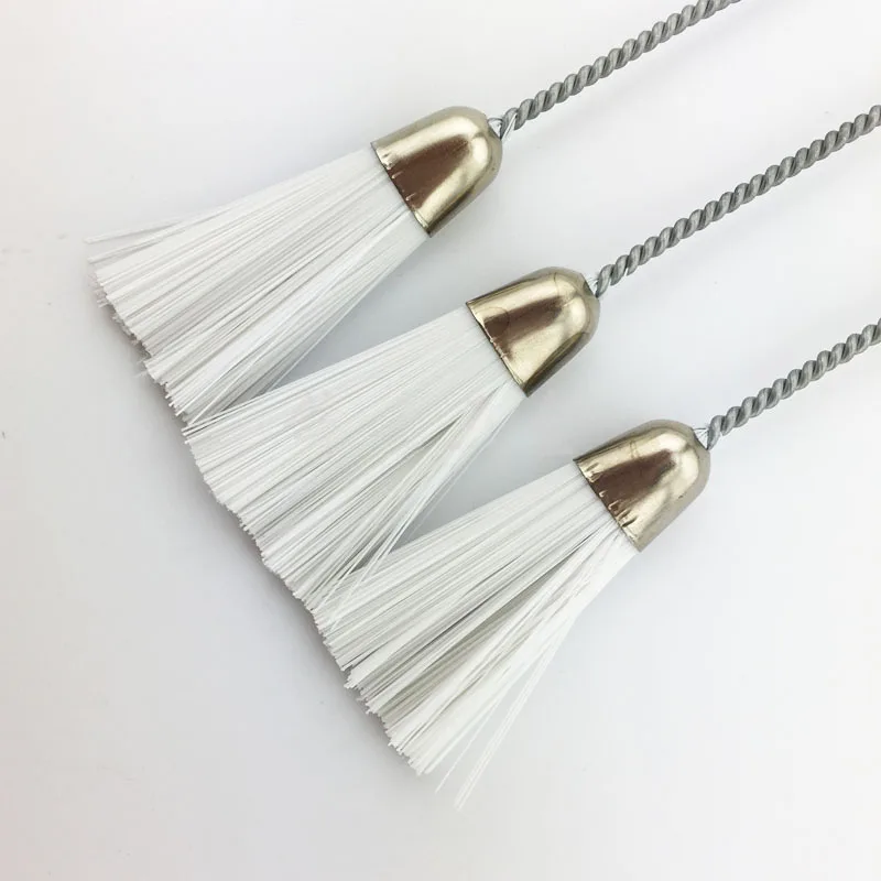 

For Household Dust Elimination Metal/Fiber Multi-function Sewing Machine Supplies White 1Pcs Cleaning Brush