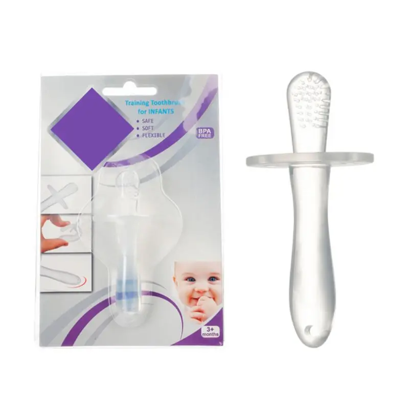 

Soft Silicone Stick Rod Toddler Molar Teeth Safe Guard Pain Relief Tool Kids Teether Educational Toy Baby Shower Gift 634F