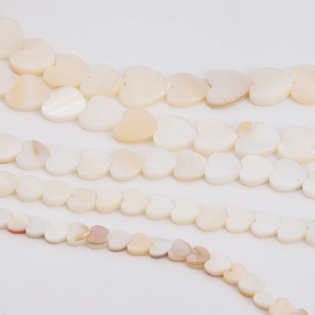 Бусины в форме сердца для изготовления ювелирных изделий 6-15 мм 30-66 шт. | Украшения