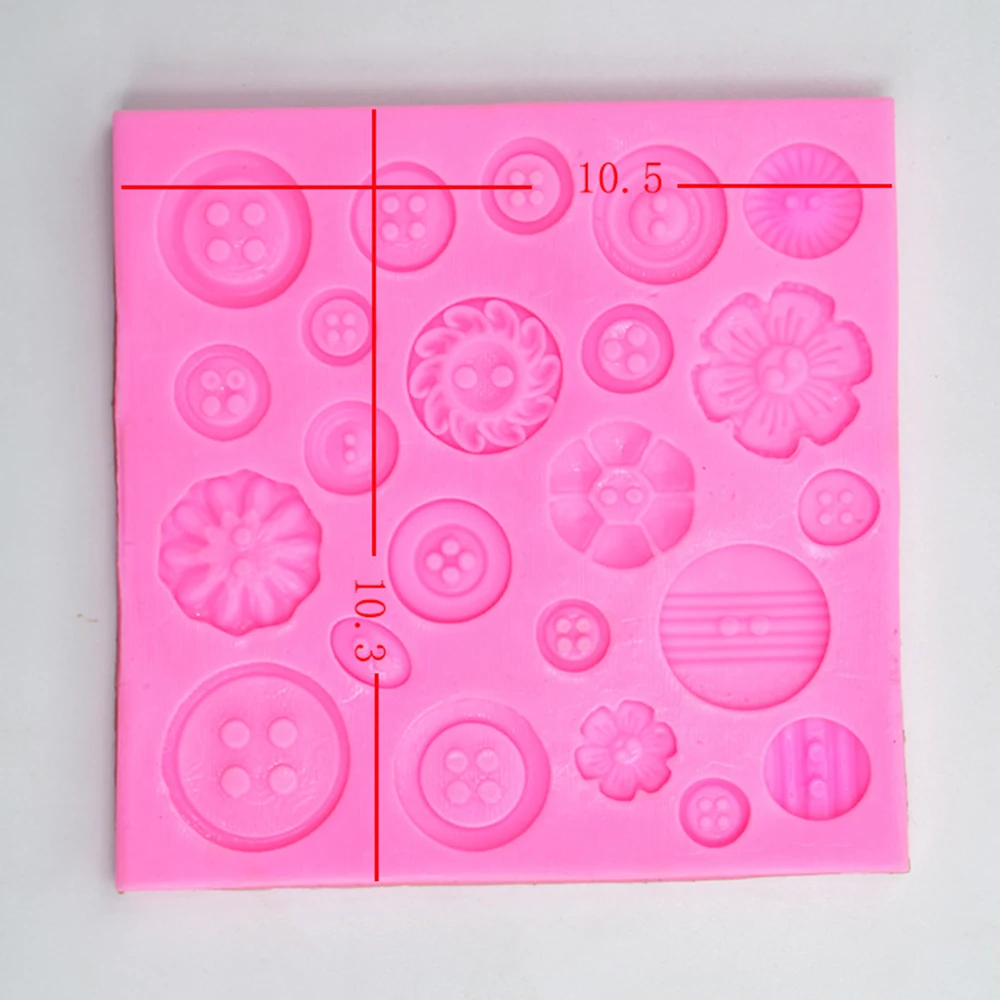 Рождественские силиконовые кнопки форма для торта Конфета Печенье Шоколад сахар