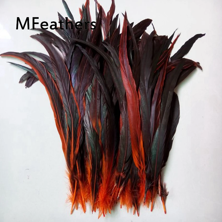 Натуральные петушиные перья 30-35 см 100 шт. | Дом и сад