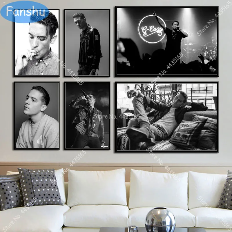 G Eazy плакат рэп хип хоп Звезда Певица музыкальный Рэппер холст картины Плакаты и