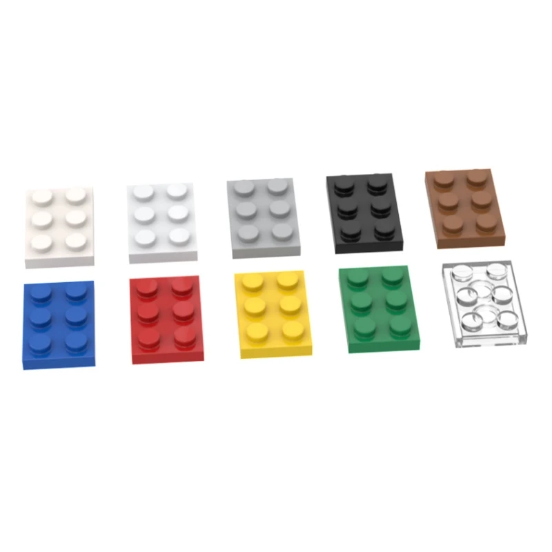 

Одиночная распродажа, блоки для сборки, пластина, 2x3 блоки, коллекция, модульные игрушки GBC для технического набора MOC